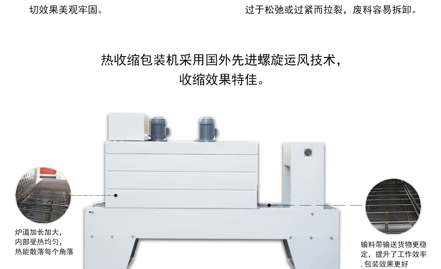 PE膜热缩短包装机